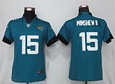 Women Nike Jaguars 15 Gardner Minshew II Teal Vapor Untouchable Limited Jersey,baseball caps,new era cap wholesale,wholesale hats